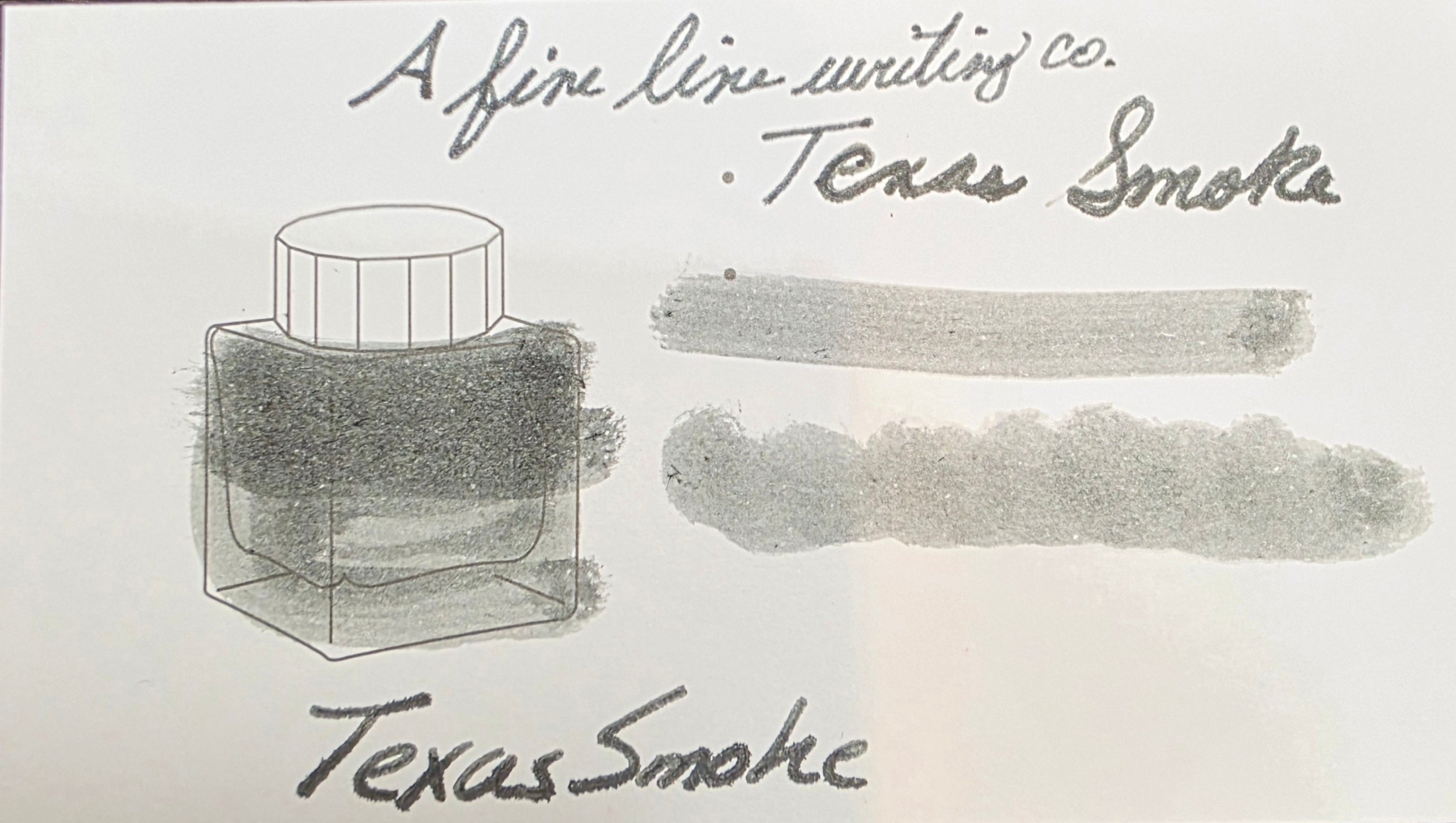 2 ML House Ink Sample (Texas Smoke)