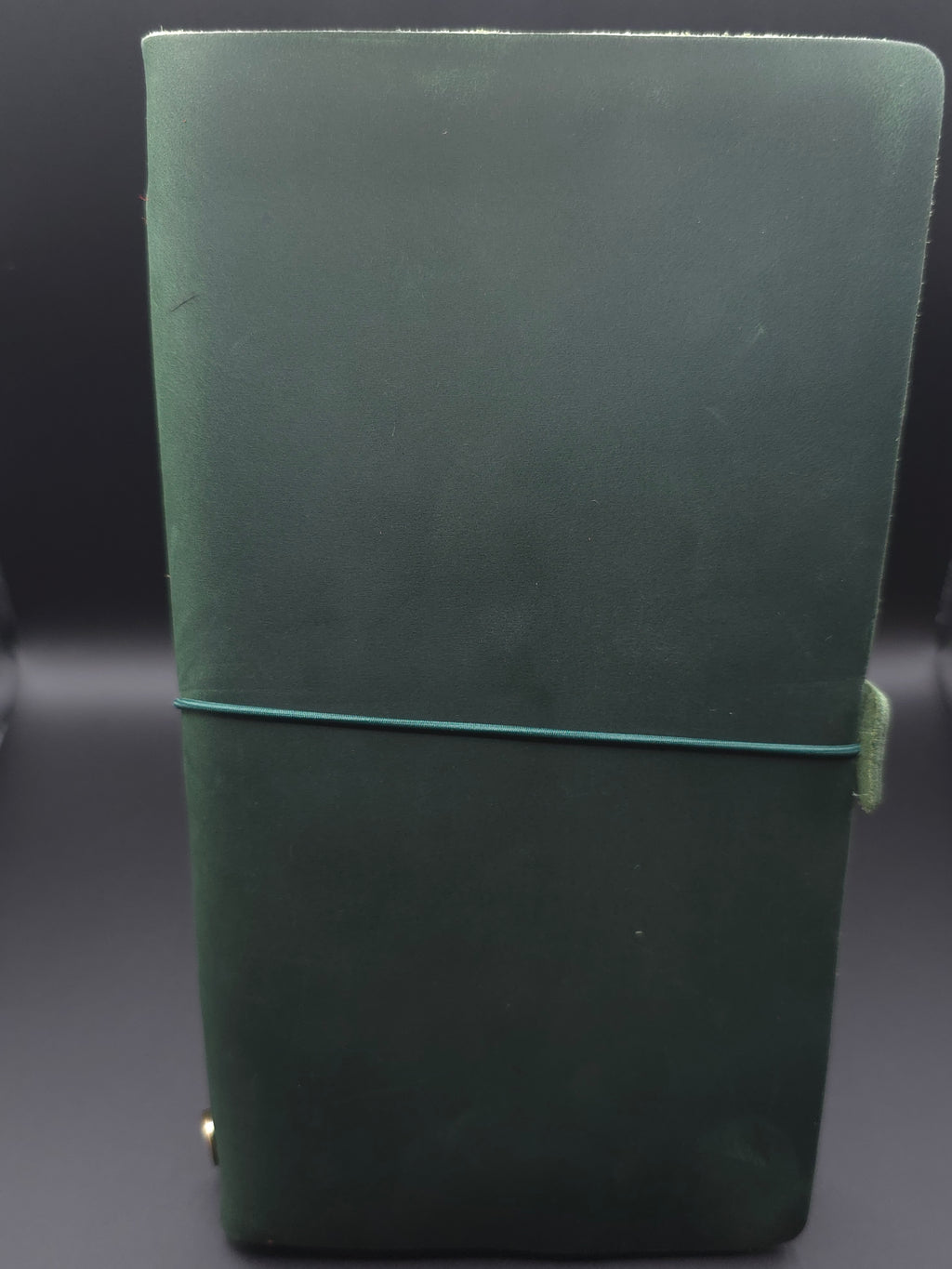A Fine Line Writing Co. Leather Traveler's Journal – Regular Size (Green)