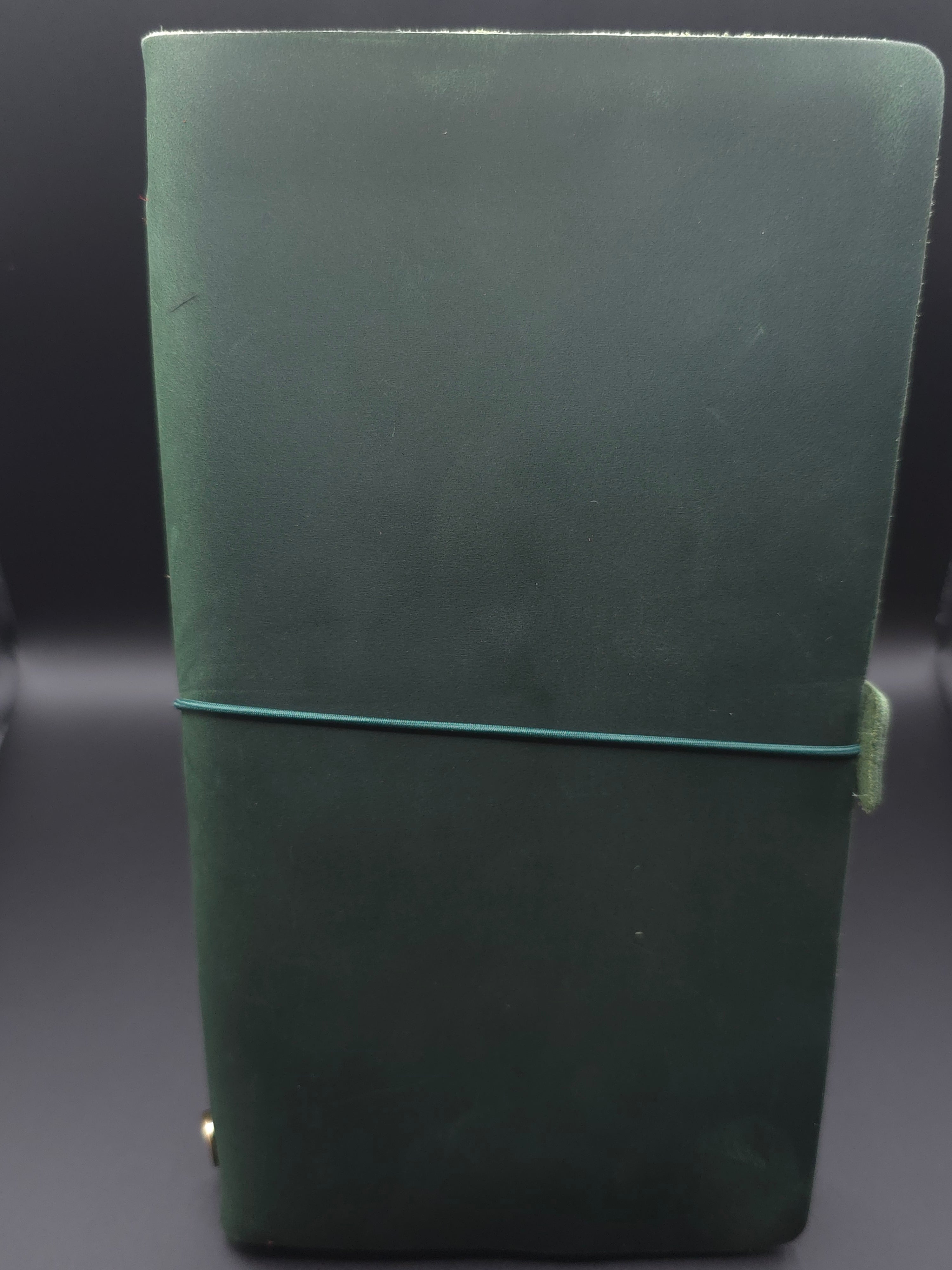 A Fine Line Writing Co. Leather Traveler's Journal – Regular Size (Green)