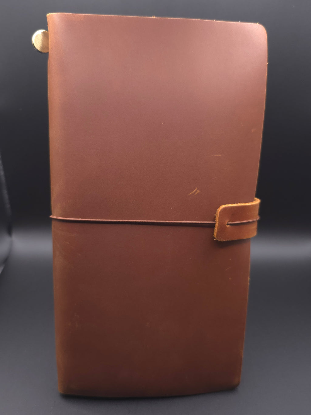 A Fine Line Writing Co. Leather Traveler's Journal – Regular Size (Brown)