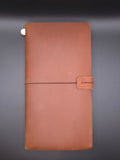 A Fine Line Writing Co. Leather Traveler's Journal – Regular Size (Brown)