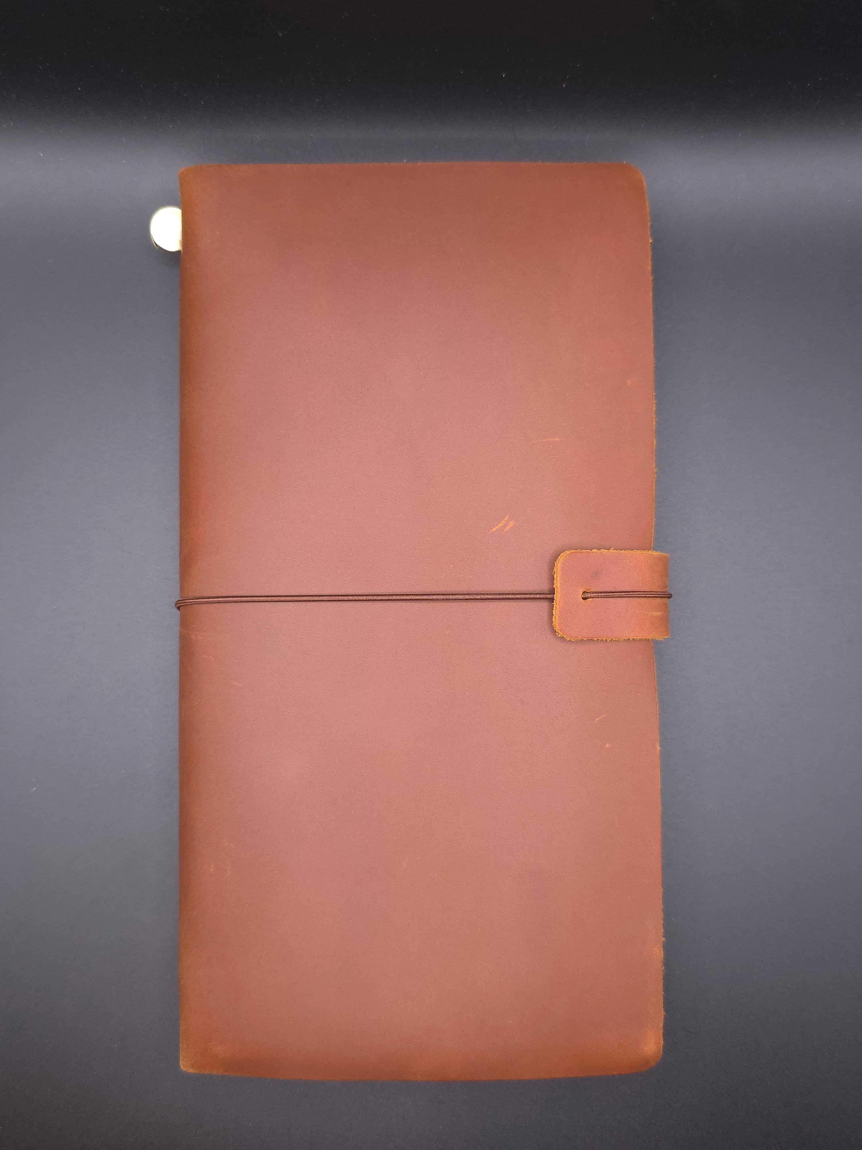 A Fine Line Writing Co. Leather Traveler's Journal – Regular Size (Brown)