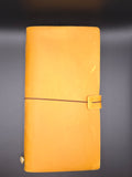 A Fine Line Writing Co. Leather Traveler's Journal – Regular Size (Light Brown)