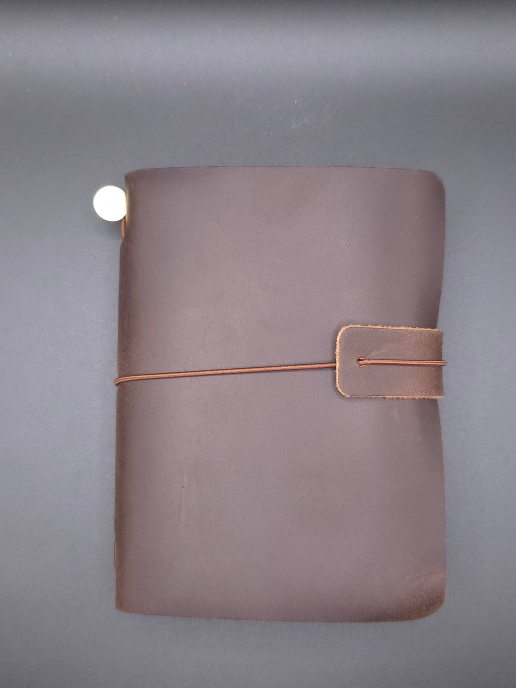 A Fine Line Writing Co. Leather Traveler's Journal – Passport Size (Coffee)