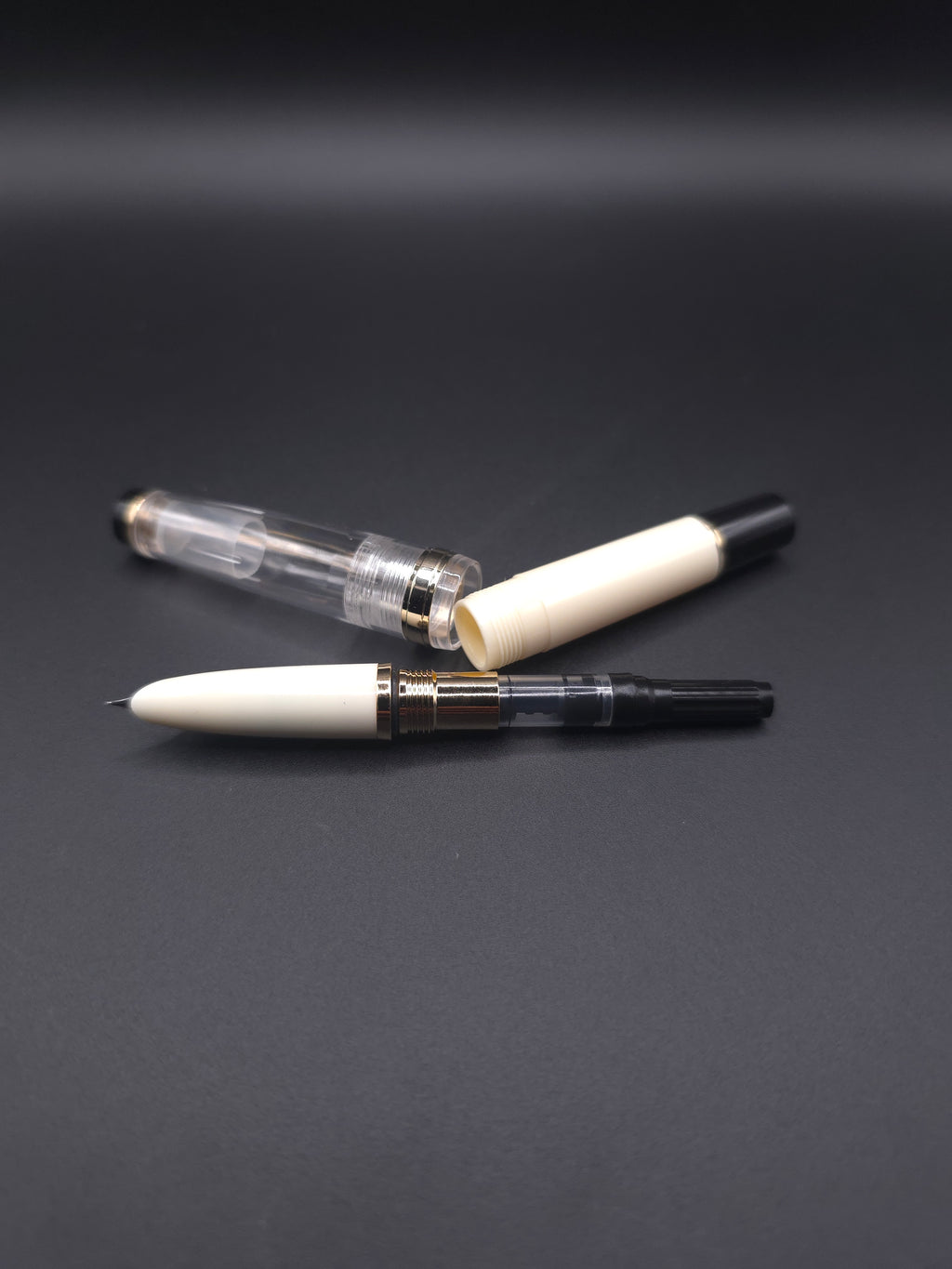 JINHAO 82 Mini (White / Black Clear Top) (extra fine)