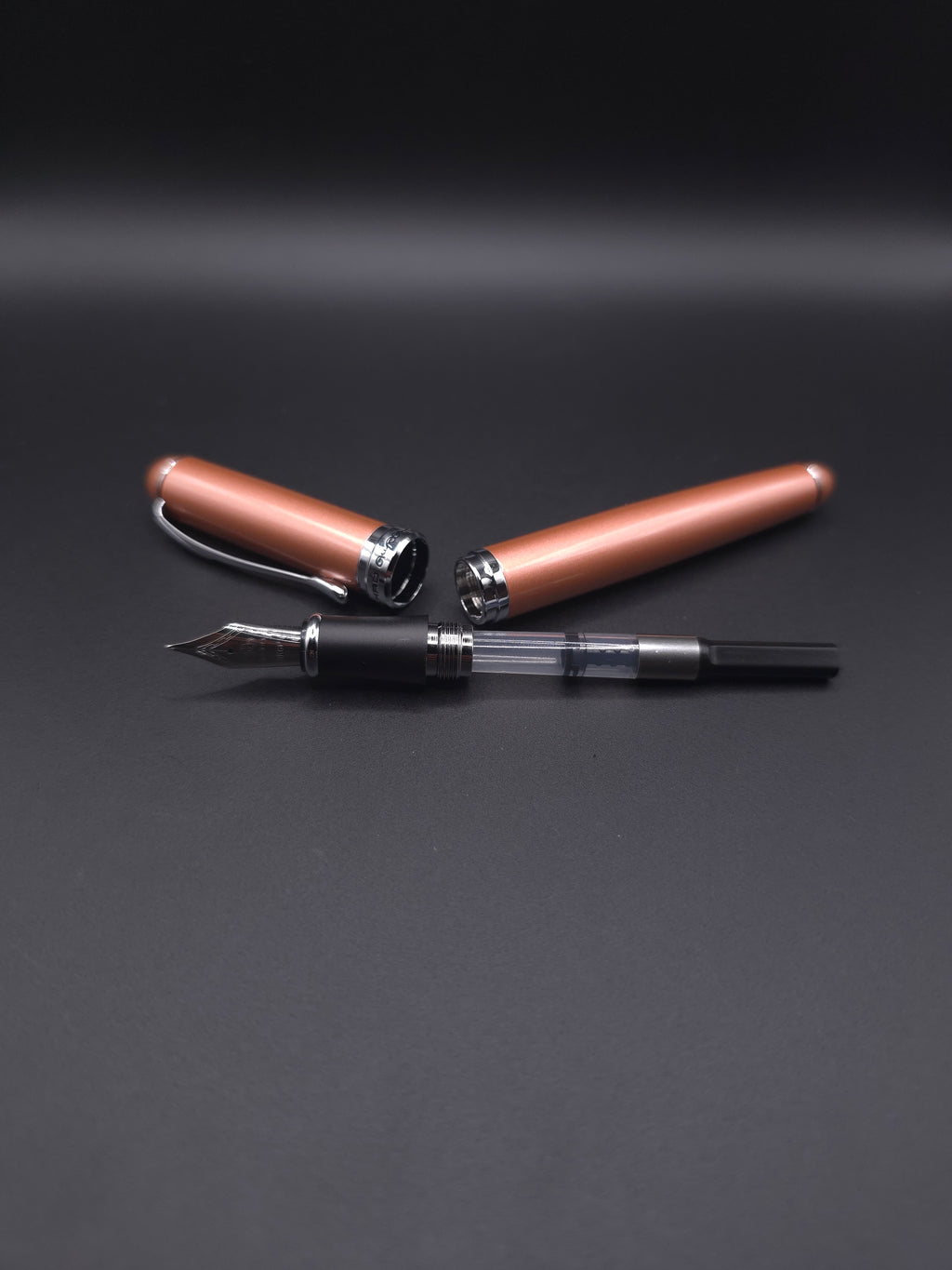 Jinhao 9035 Wood Fountain Pen (full wood brown) (fine)