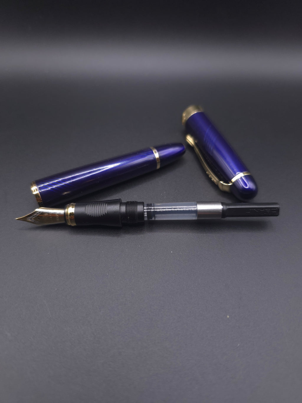 JINHAO X450 (Dark Blue) (fine)