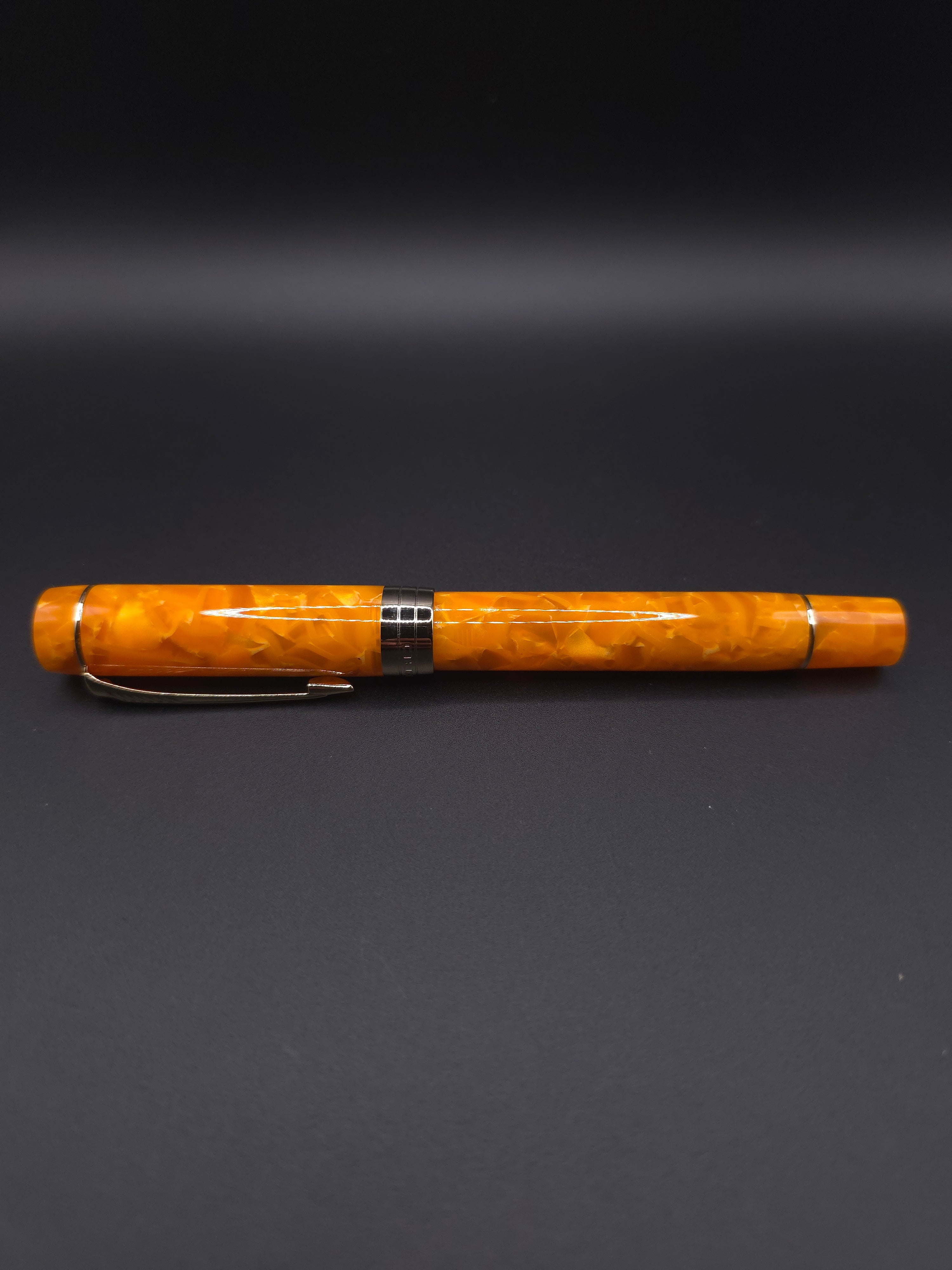 JINHAO 100 (Marble Orange) (fine)