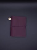 A Fine Line Writing Co. Leather Mini Traveler's Journal (purple)