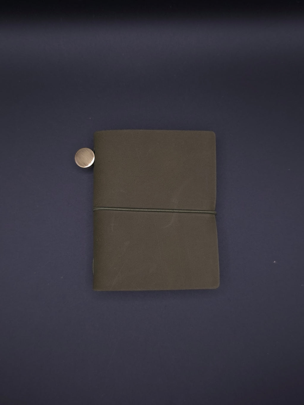A Fine Line Writing Co. Leather Mini Traveler's Journal (olive)