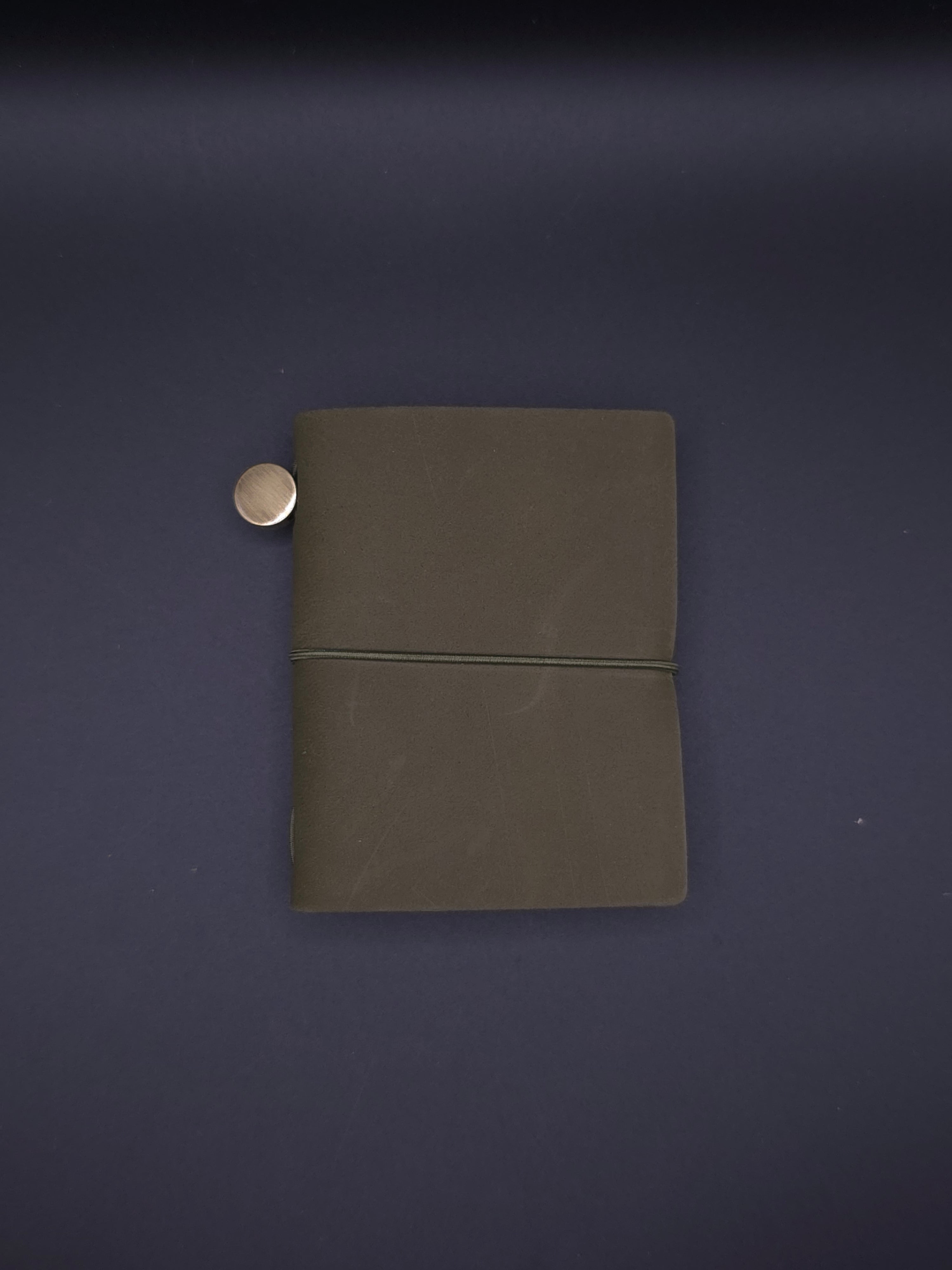 A Fine Line Writing Co. Leather Mini Traveler's Journal (olive)