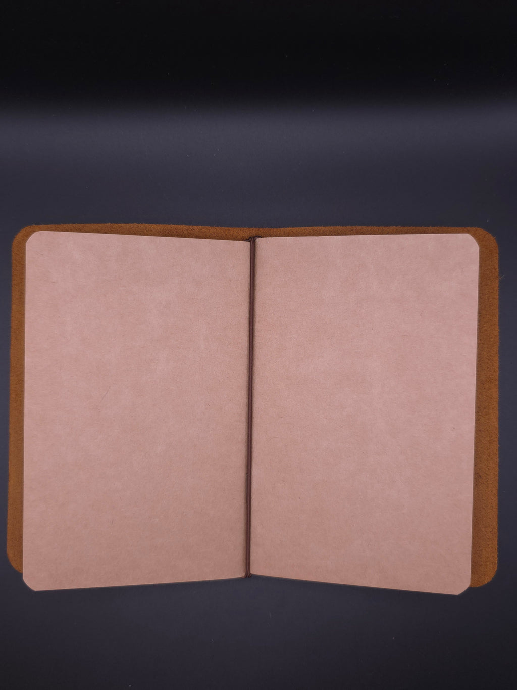 A Fine Line Writing Co. Leather Traveler's Journal – Passport (Jotter Size) (light brown)