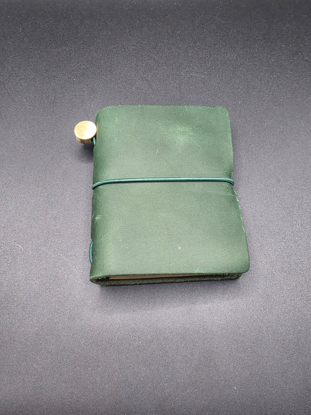 A Fine Line Writing Co. Leather Mini Traveler's Journal (Green)