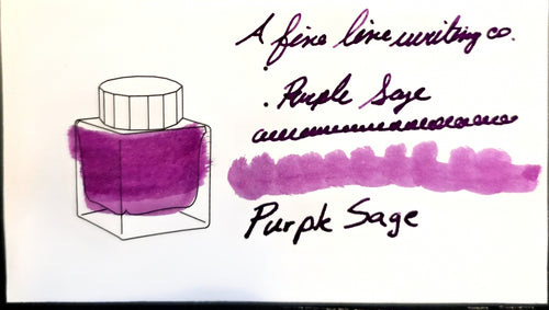 A Fine Line Writing Co Ink (Purple Sage) 25 ml