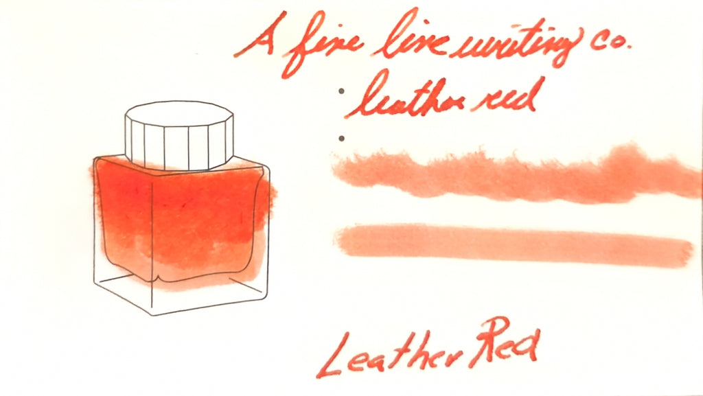 2 ML House Ink Sample (Red Leather)