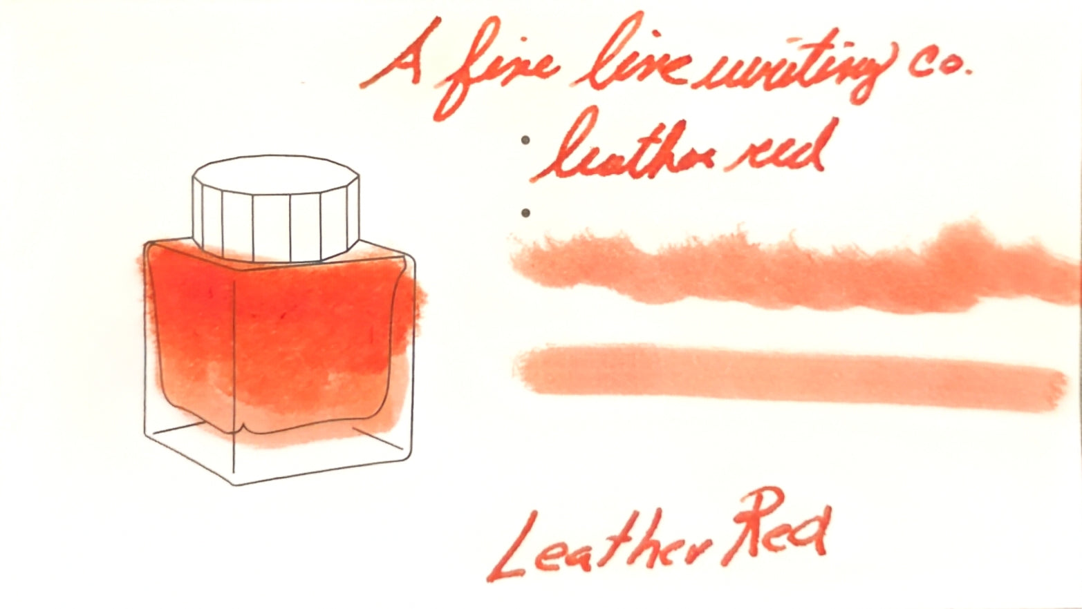 2 ML House Ink Sample (Red Leather)