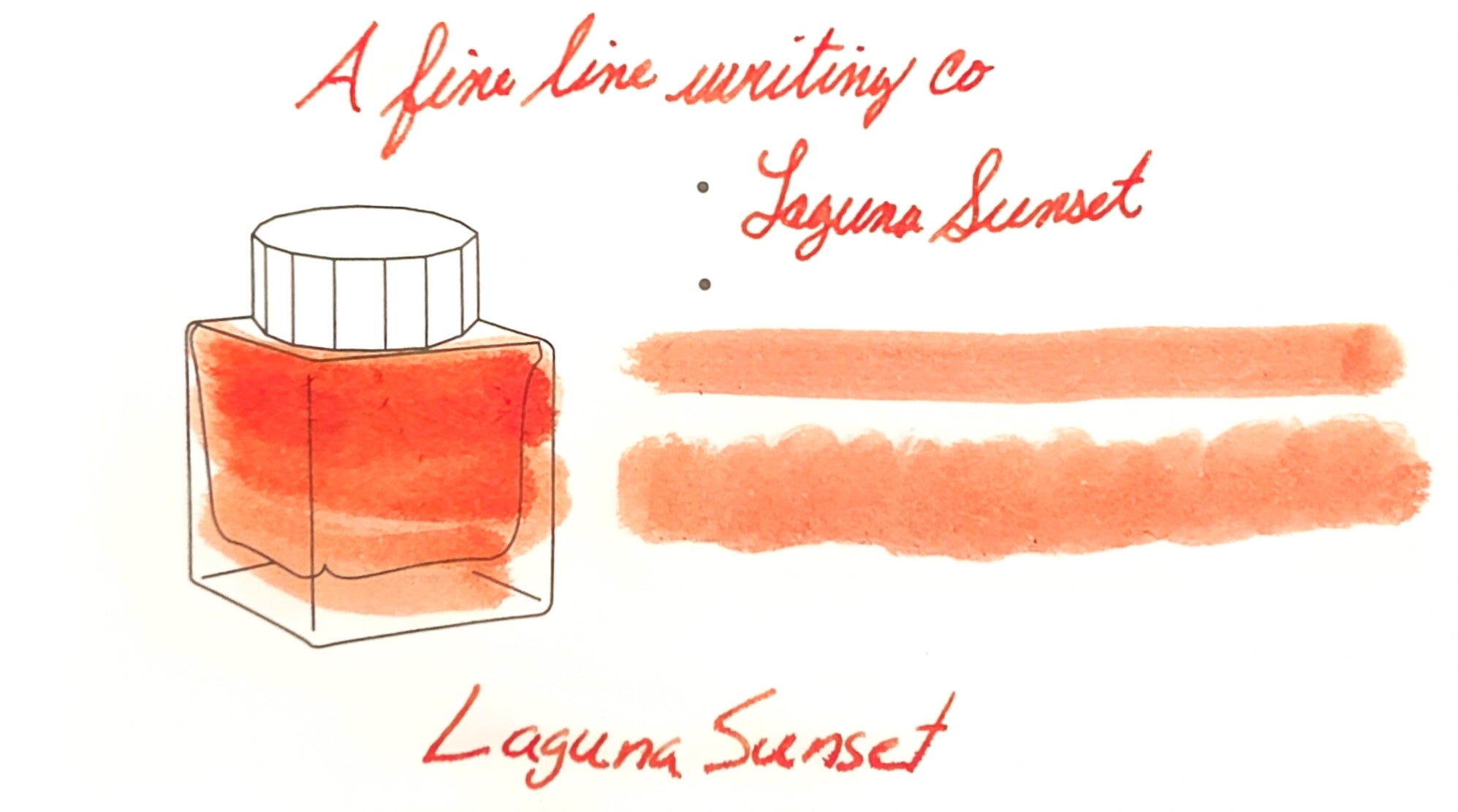 2 ML House Ink Sample (Laguna Sunset)